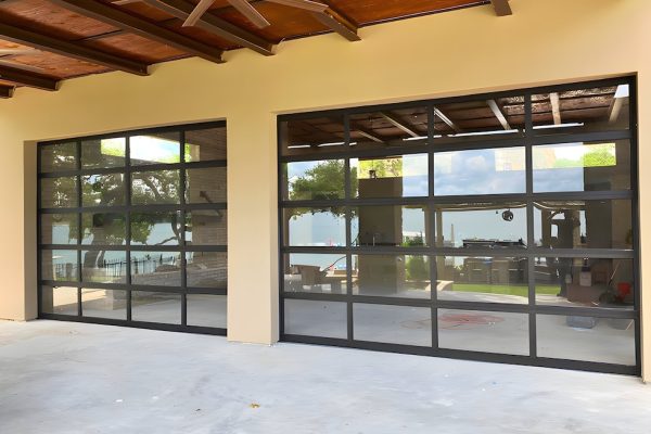 modern-glass-and-aluminum-garage-door